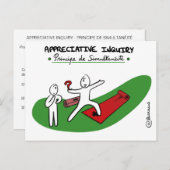 Carte de Coaching "AI - Principe de Simultanéité" ポストカード (正面/裏面)