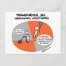 Carte de coaching "Croyances aidantes" ポストカード