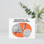 Carte de coaching "Croyances aidantes" ポストカード (スタンド正面)