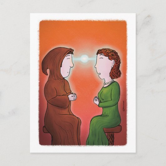Carte de coaching IMAGILUS « Écoute profonde » ポストカード (正面)