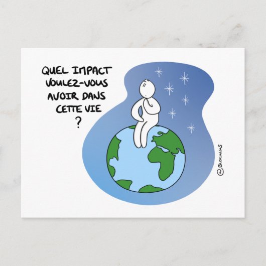 Carte de Coaching "Impact de vie" ポストカード (正面)