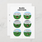 Carte de coaching "Pensée créatrice" ポストカード (正面/裏面)