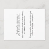 Carte de coaching "Pensée créatrice" ポストカード (裏面)