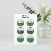 Carte de coaching "Pensée créatrice" ポストカード (スタンド正面)