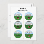 Carte de coaching "Pensée créatrice" ポストカード (正面/裏面)