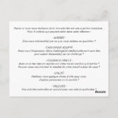 Carte de Coaching "Réalisation de soi" ポストカード (裏面)