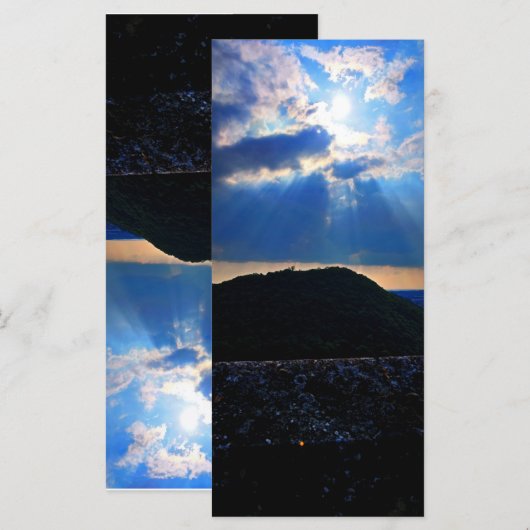 carte de condoléance (正面/裏面)