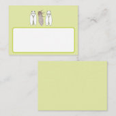 Carte de correspondance avec motif provence ノートカード (正面/裏面)