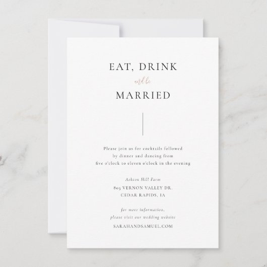 Carte de détails simple, Carte de détails de maria 招待状 (正面)