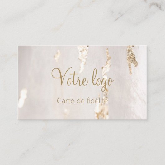 CARTE DE FIDÉLITÉ ロイヤリティカード (正面)