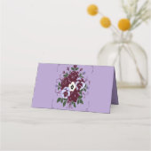 Carte de fidélité pliée Violettes 20 points ロイヤリティカード (裏面)