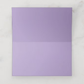 Carte de fidélité pliée Violettes 20 points ロイヤリティカード (内部開封)
