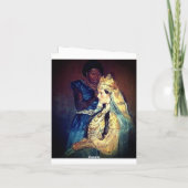 Carte de mariage traditionnel marocain サンキューカード (裏面)