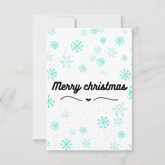 carte de noël サンキューカード (正面)