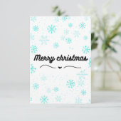 carte de noël サンキューカード (スタンド正面)