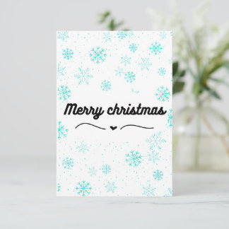 carte de noël サンキューカード