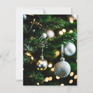 Carte de Noël et fin d'année ポストカード