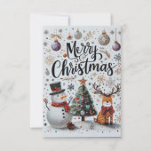 Carte de Noel - Merry Christmas (正面)