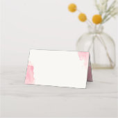 Carte de placement "Coquelicots" プレイスカード (裏面)