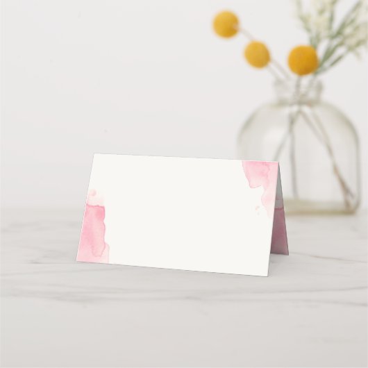 Carte de placement "Coquelicots" プレイスカード (裏面)