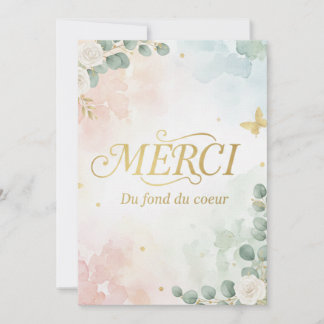 carte de remerciement サンキューカード