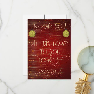 CARTE DE REMERCIEMENT サンキューカード