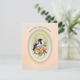 carte de remerciement ' douceur d'été ' サンキューカード