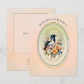 carte de remerciement ' douceur d'été ' サンキューカード (正面/裏面)