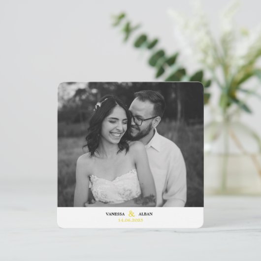 Carte de remerciement "Flavus" (スタンド正面)