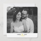 Carte de remerciement "Flavus" (正面)