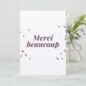 carte de remerciement mariage サンキューカード (スタンド正面)