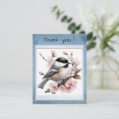 Carte de remerciement simple サンキューカード (スタンド正面)