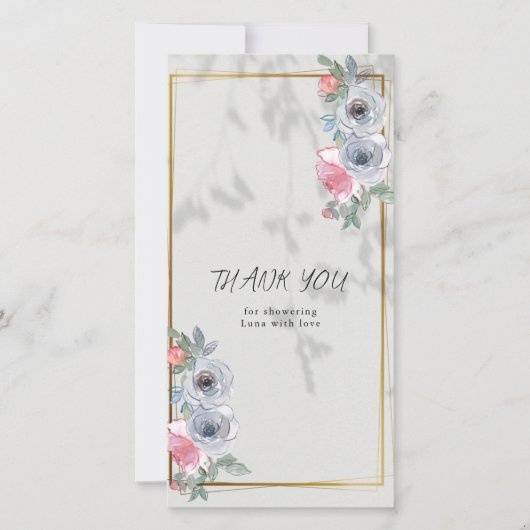 CARTE DE REMERCIEMENTS (正面)