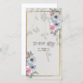 CARTE DE REMERCIEMENTS (正面/裏面)