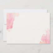 Carte de Remerciements "Coquelicots" サンキューカード (裏面)