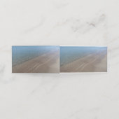 Carte de rendez-vous pliée Mer cristalline 予約カード (外部開封)