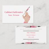 Carte de visite 名刺 (正面/裏面)