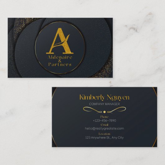 Carte de visite 名刺 (正面/裏面)