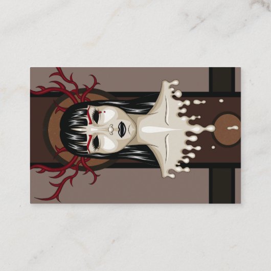 Carte de visite 名刺 (裏面)