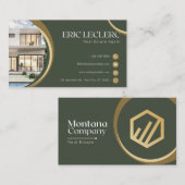 carte de visite agent de vente immobilier  名刺 (正面/裏面)