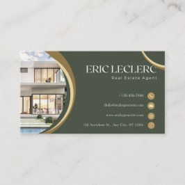 carte de visite agent de vente immobilier  名刺