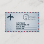Carte de visite AIR MAIL 名刺 (裏面)