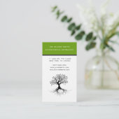 Carte de visite arbre et environnement 名刺 (スタンド正面)