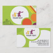 Carte de visite Association 名刺 (正面/裏面)