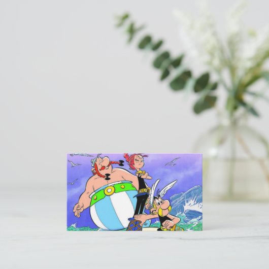 carte de visite asterix 名刺 (スタンド正面)
