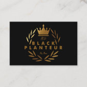 Carte de Visite BLALCK PLANTEUR V1 名刺 (正面)