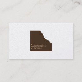 Carte de visite chocolaterie 名刺