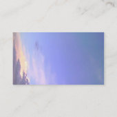 CARTE DE VISITE CIEL ET NUAGE 名刺 (裏面)