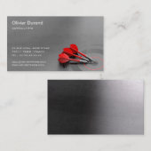 Carte de visite consultant indépendant. Consulting 名刺 (正面/裏面)