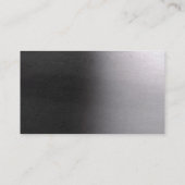 Carte de visite consultant indépendant. Consulting 名刺 (裏面)